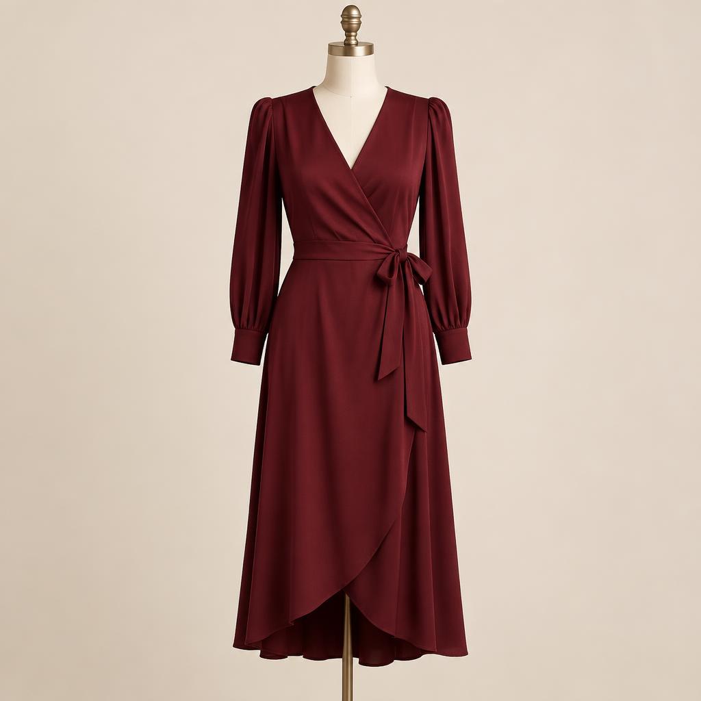 Lululemon Wrap Midi Dress, Tan
