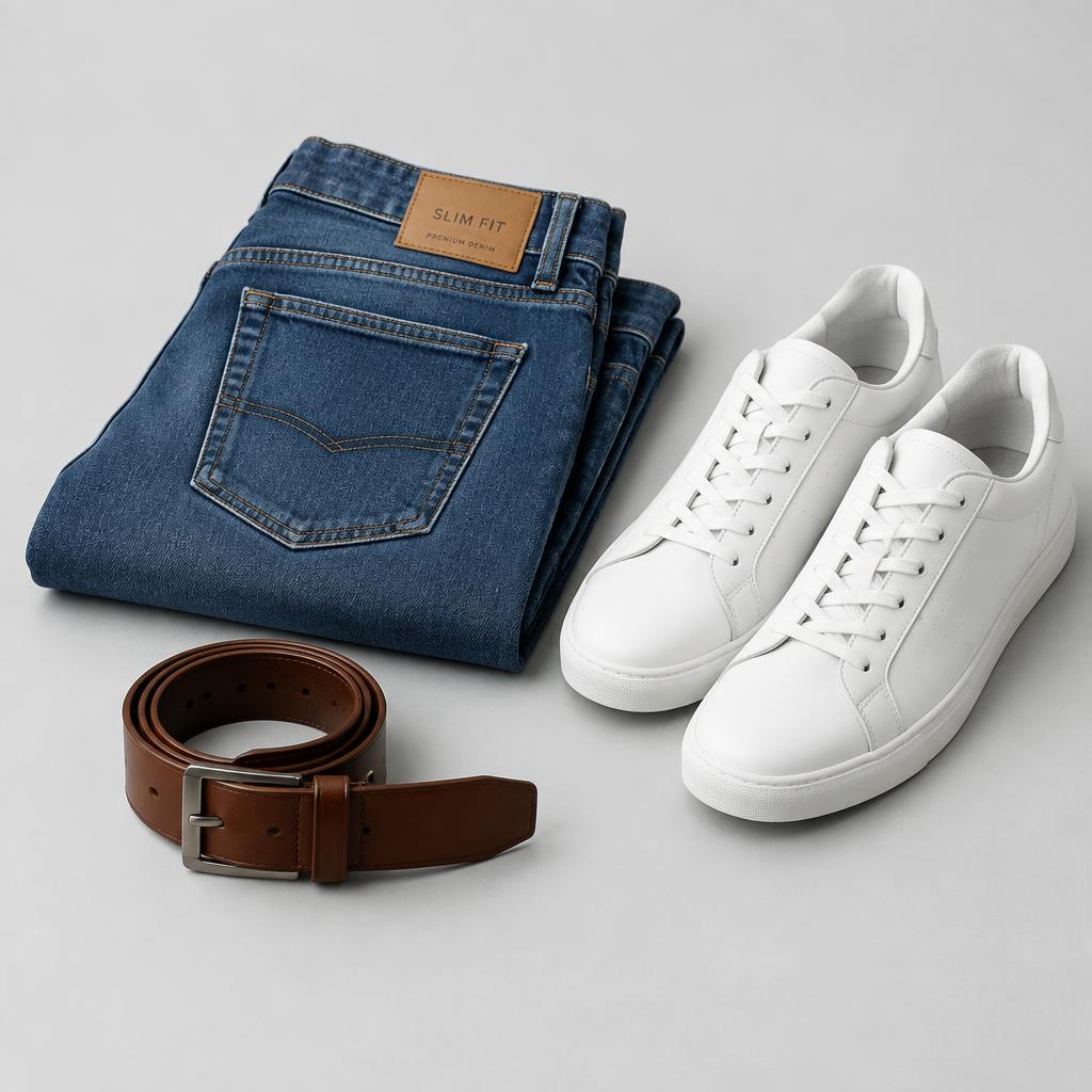 Lululemon Leather Belt, Gray