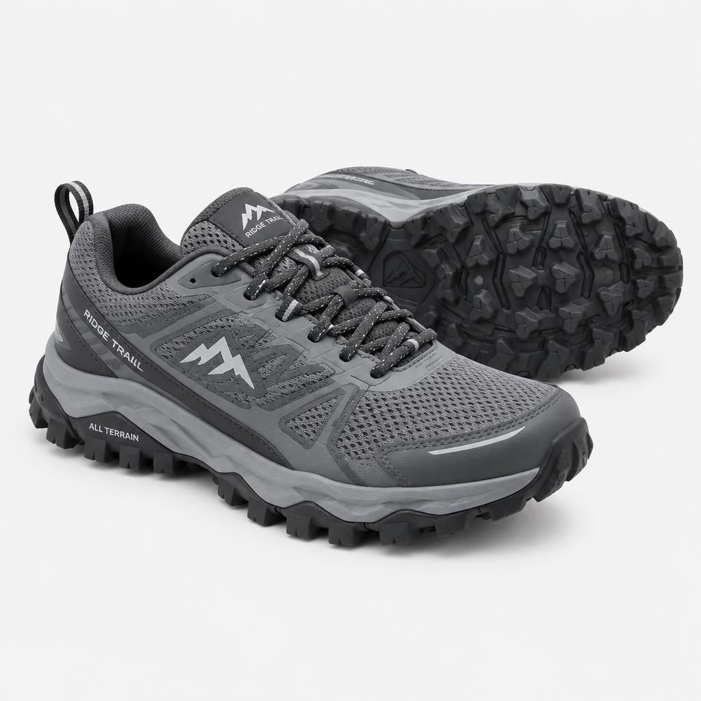 Brooks Trail Running Shoes, Black/White